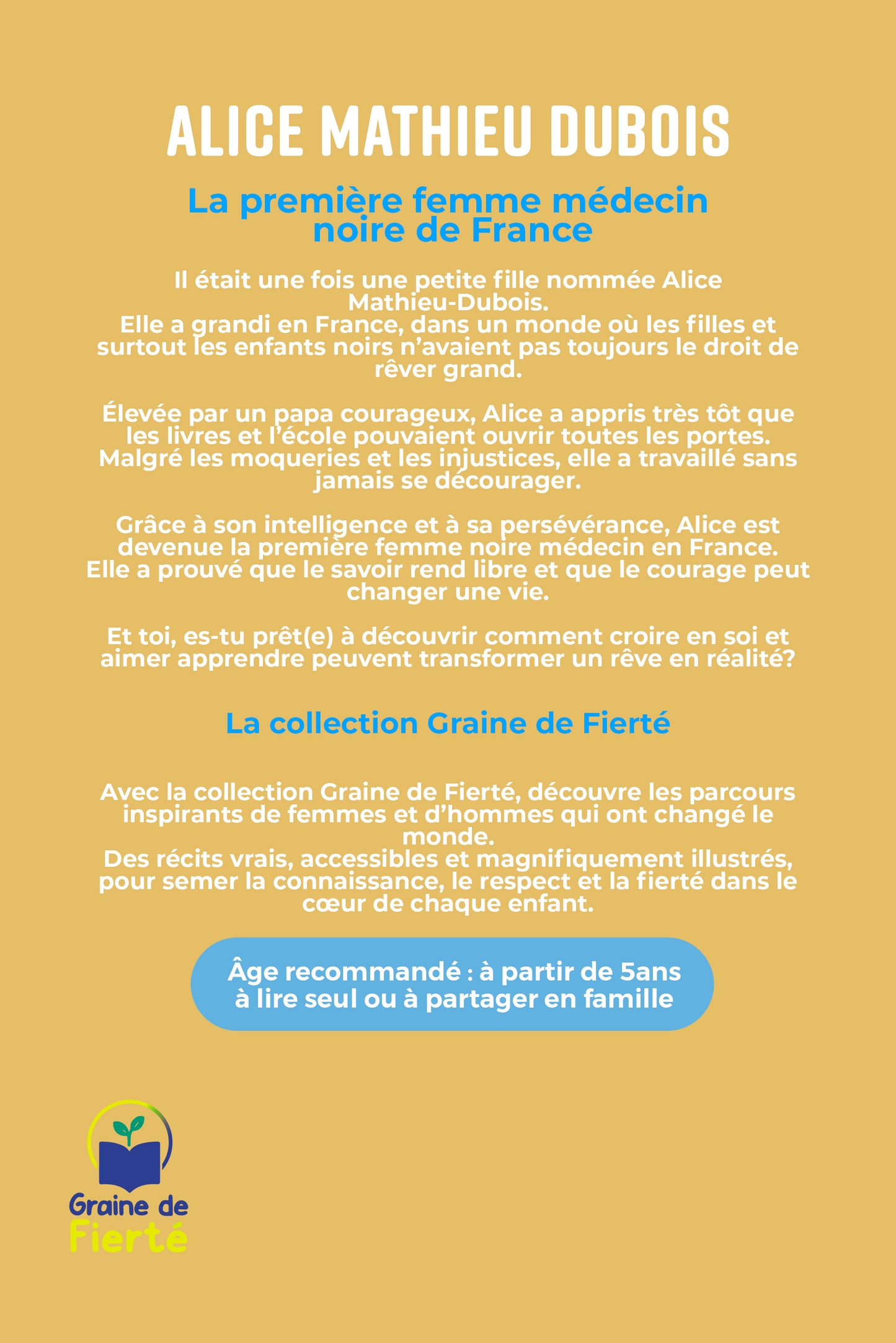 Alice Mathieu-Dubois, la première femme médecin noire de France