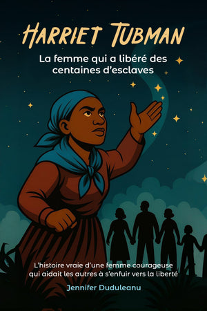 Couverture du livre pour enfants "Harriet Tubman – La femme qui a libéré des centaines d’esclaves"