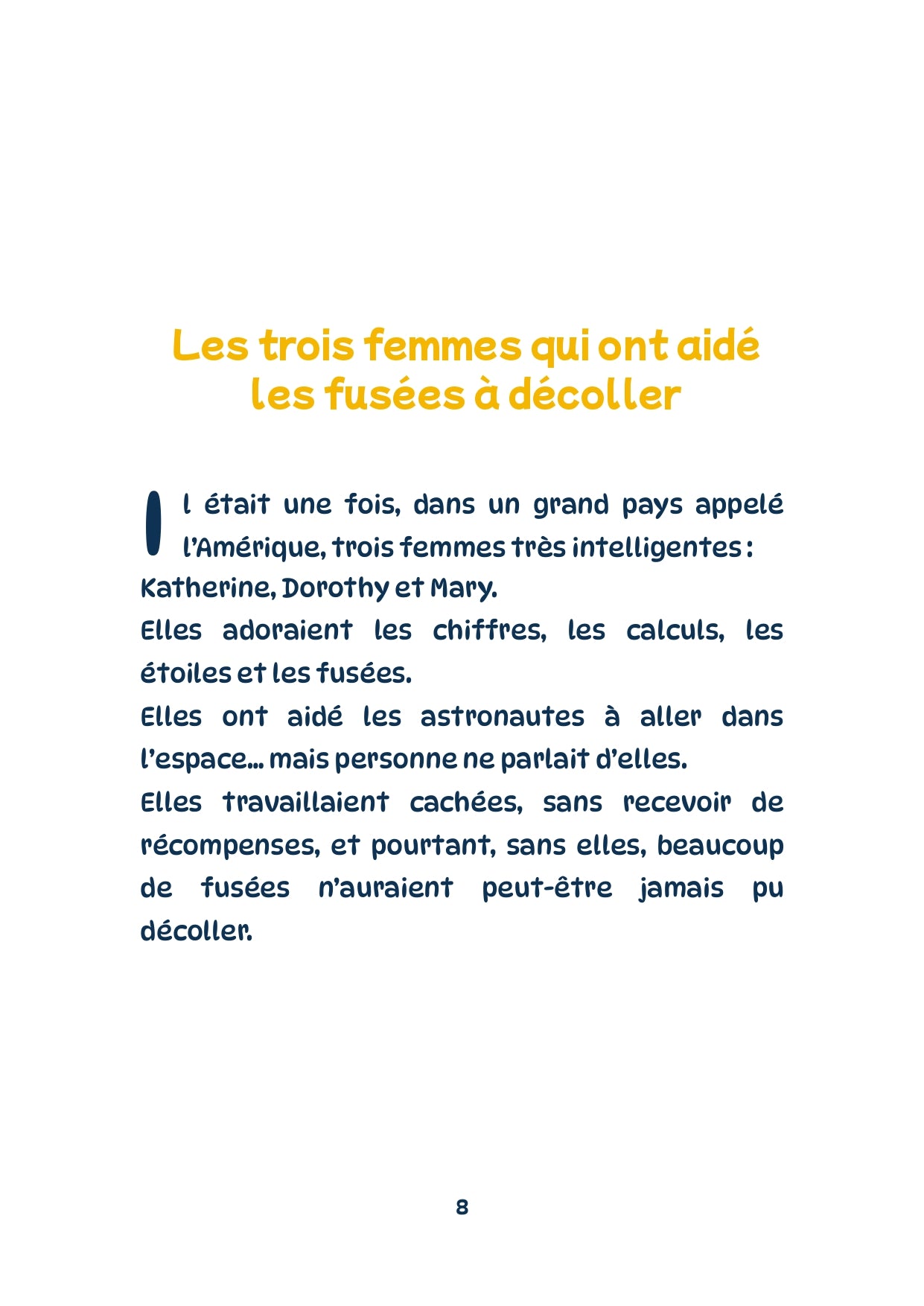 Couverture du livre jeunesse "Les étoiles cachées de la NASA" – Katherine Johnson, Mary Jackson et Dorothy Vaughan