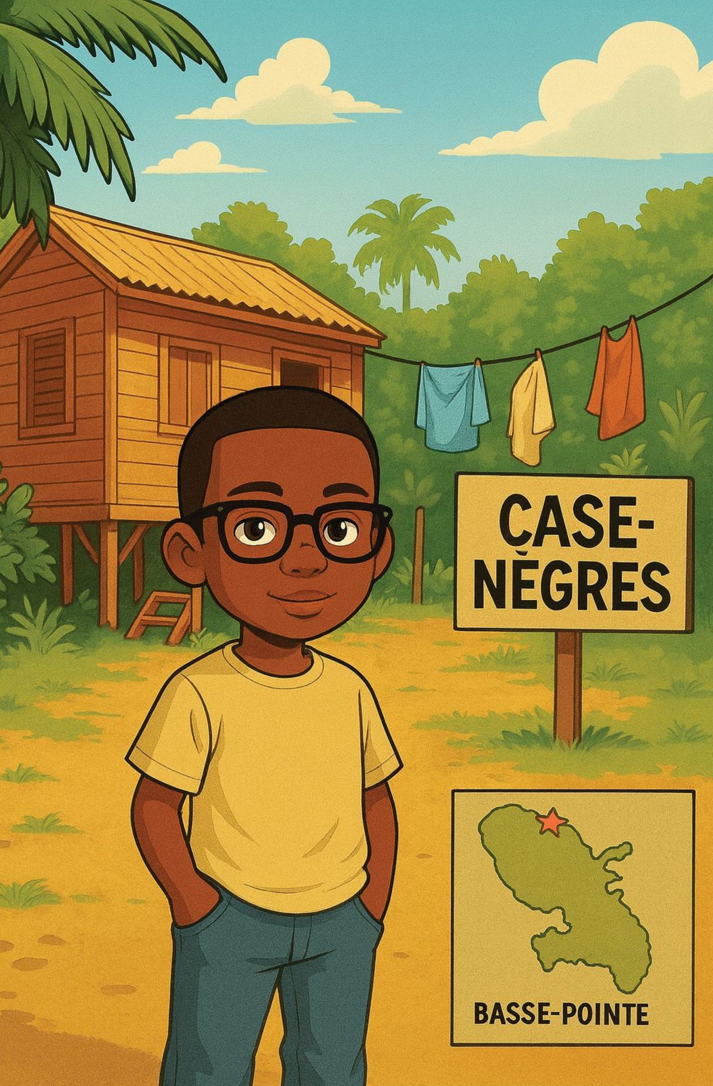 Couverture du livre Aimé Césaire pour enfants – histoire inspirante martiniquaise
